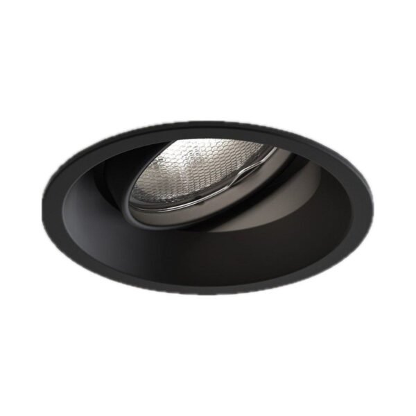 Spot Encastrable Orientable GU10 Noir – Fixation à Ressorts