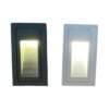 Spot LED d'Escalier Encastrable Rectangulaire Blanc – Balisage Mural
