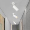 Spot en Saillie Cylindre Orientable GU10 – Doré, Blanc ou Noir