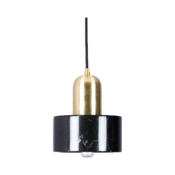 Suspension Marbre et Laiton – Marbre Noir, Blanc ou Vert