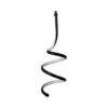 Suspension Spirale Acrylique LED Noire – Luminaire Chevet Design